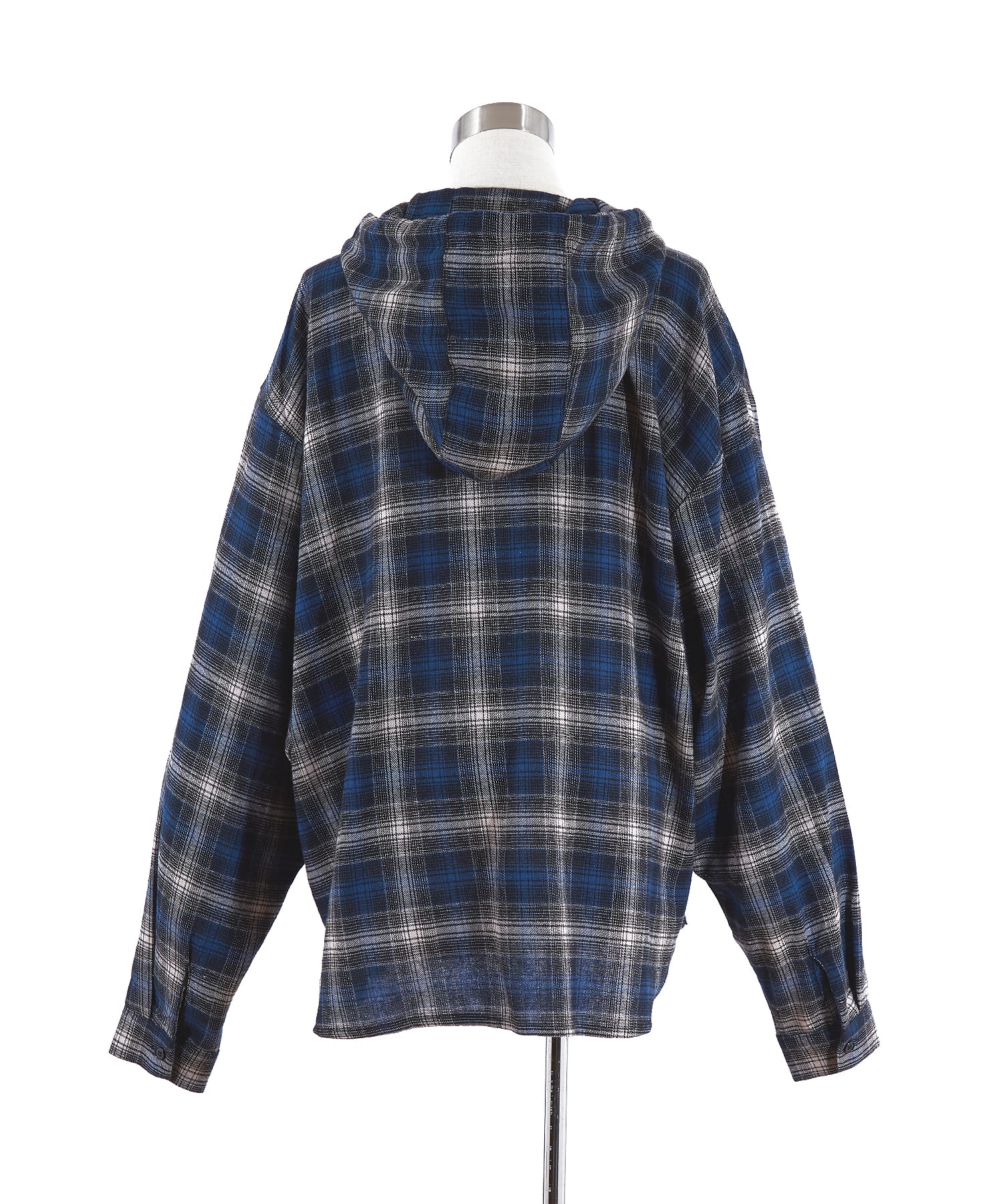 チェック柄ネルフーディーシャツ ankoROCK(アンコロック) メンズ