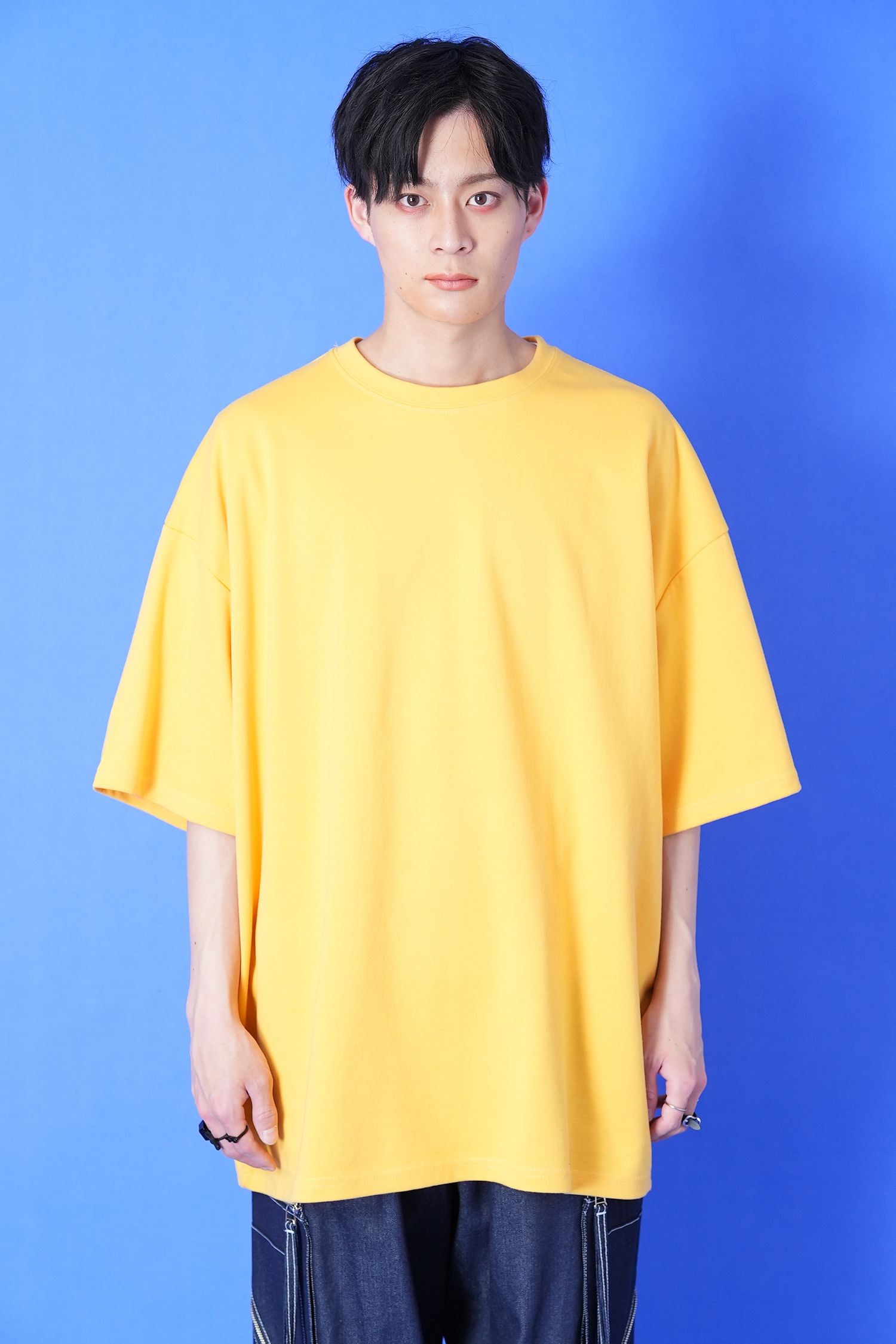 [美品]goa 半袖 カットソー オーバーサイズ L カラーバリエーションビッグポンチTシャツ / スウェット 半袖
