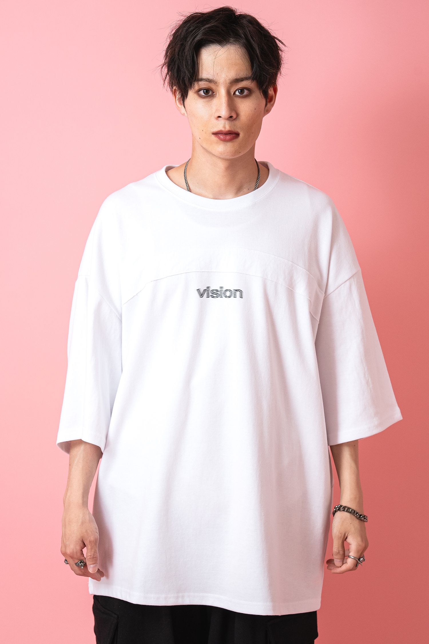 バリエーショングラフィックビッグTシャツ / メンズ レディース 柄