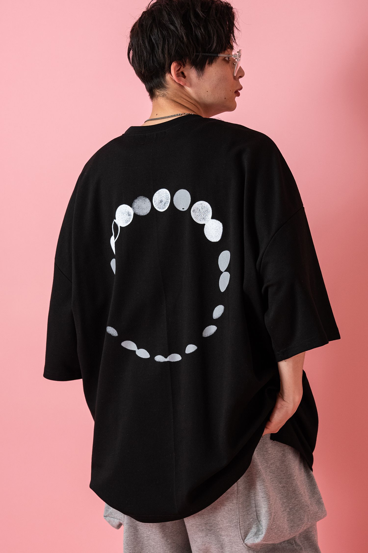 バリエーショングラフィックオーバーサイズTシャツ / メンズ 