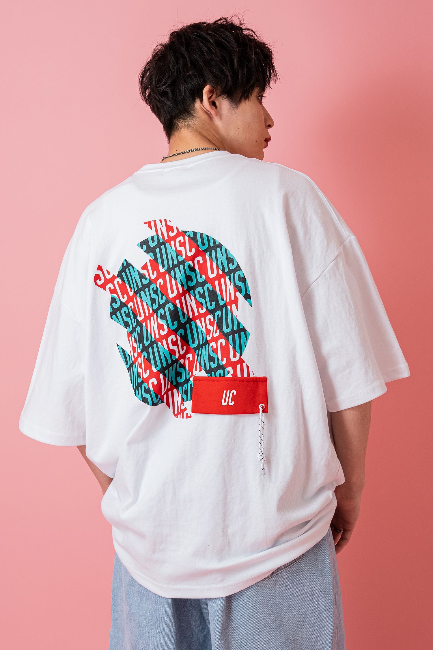 ankoROCK ストロベリーグラフィックTシャツ バリエーショングラフィックオーバーサイズTシャツ / メンズ