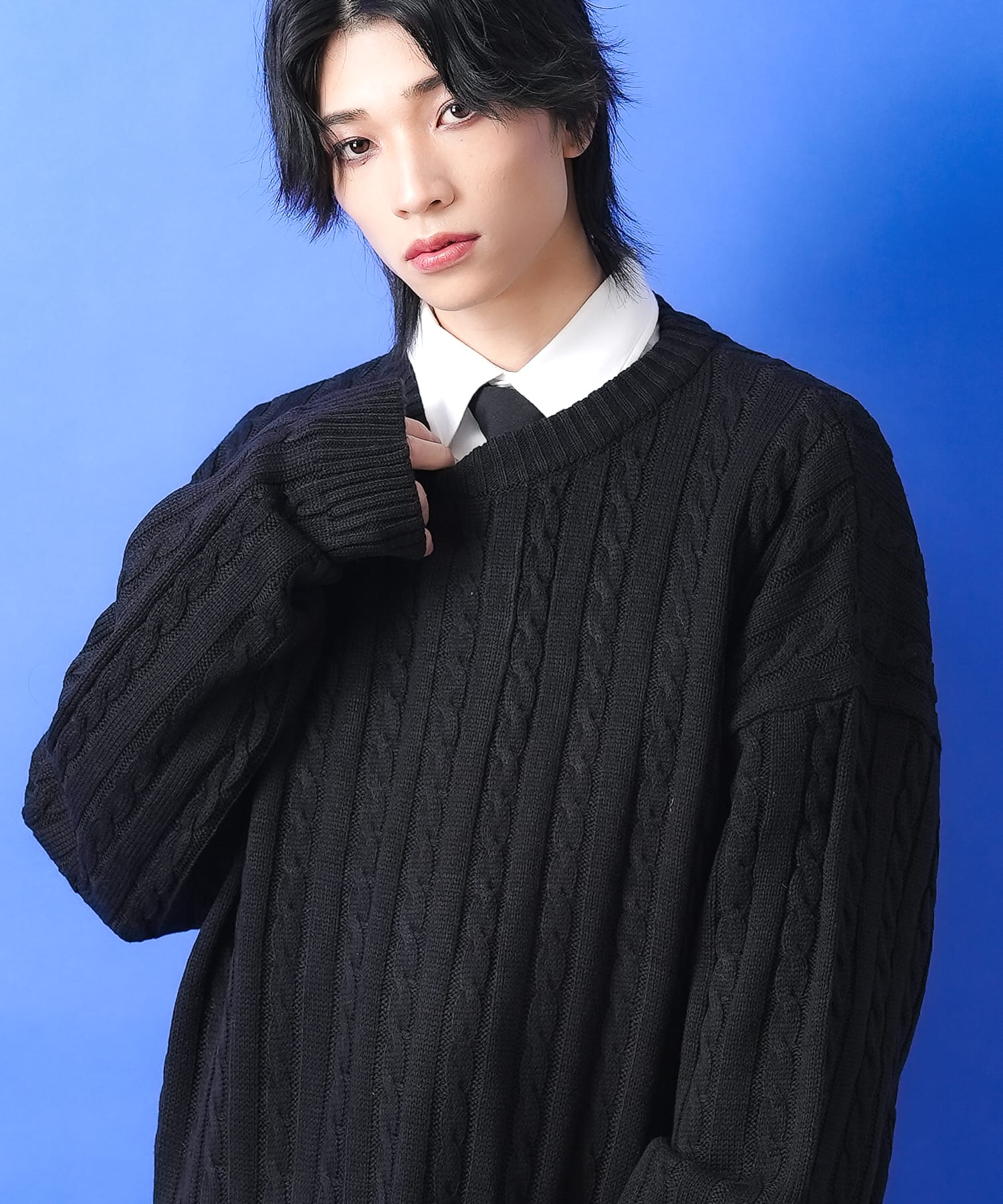 ANTI COUNTRY CLUB ニットセーター 黒 XLサイズ