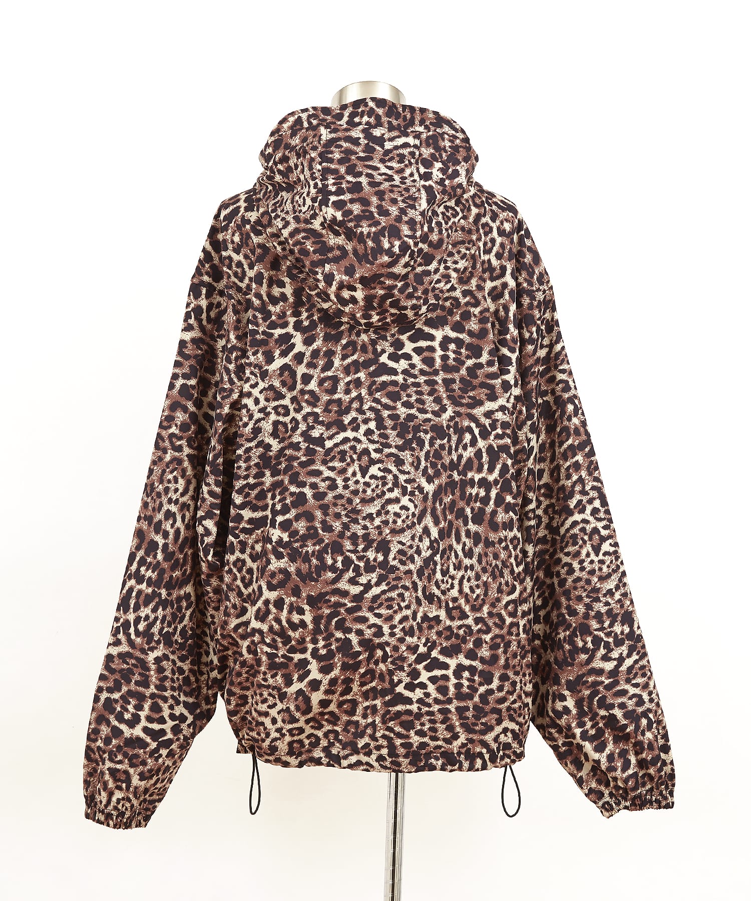 レオパードアノラックパーカー / メンズ レディース ユニセックス