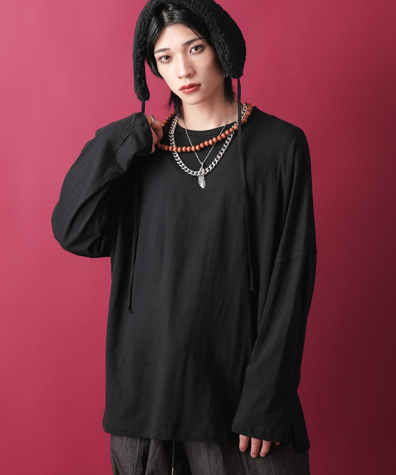 a.p.o.v. -ankoROCK's select- オーバーサイズウォッシュスラブカットソー