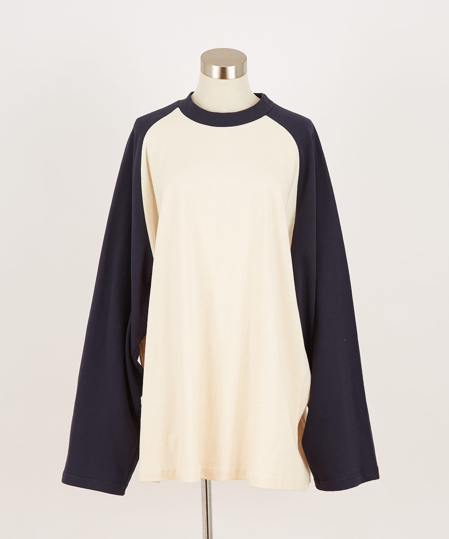 【stone 】ヴィンテージライクカットソー(海外限定品) スーパーオーバーサイズヘヴィウェイトコットンラグランカットソー