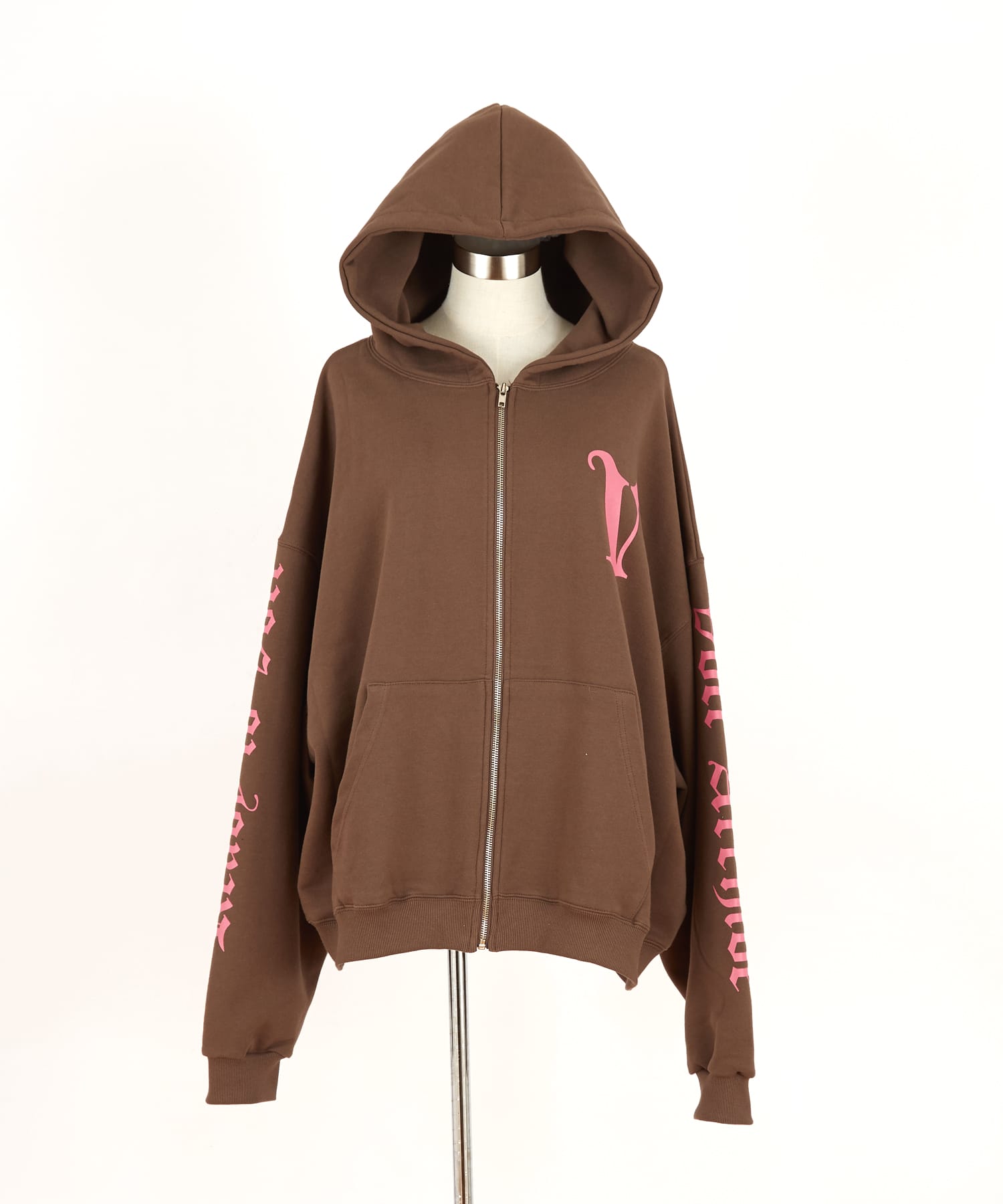 ストリートロゴスウェットジップアップパーカー / スエット ZIP 