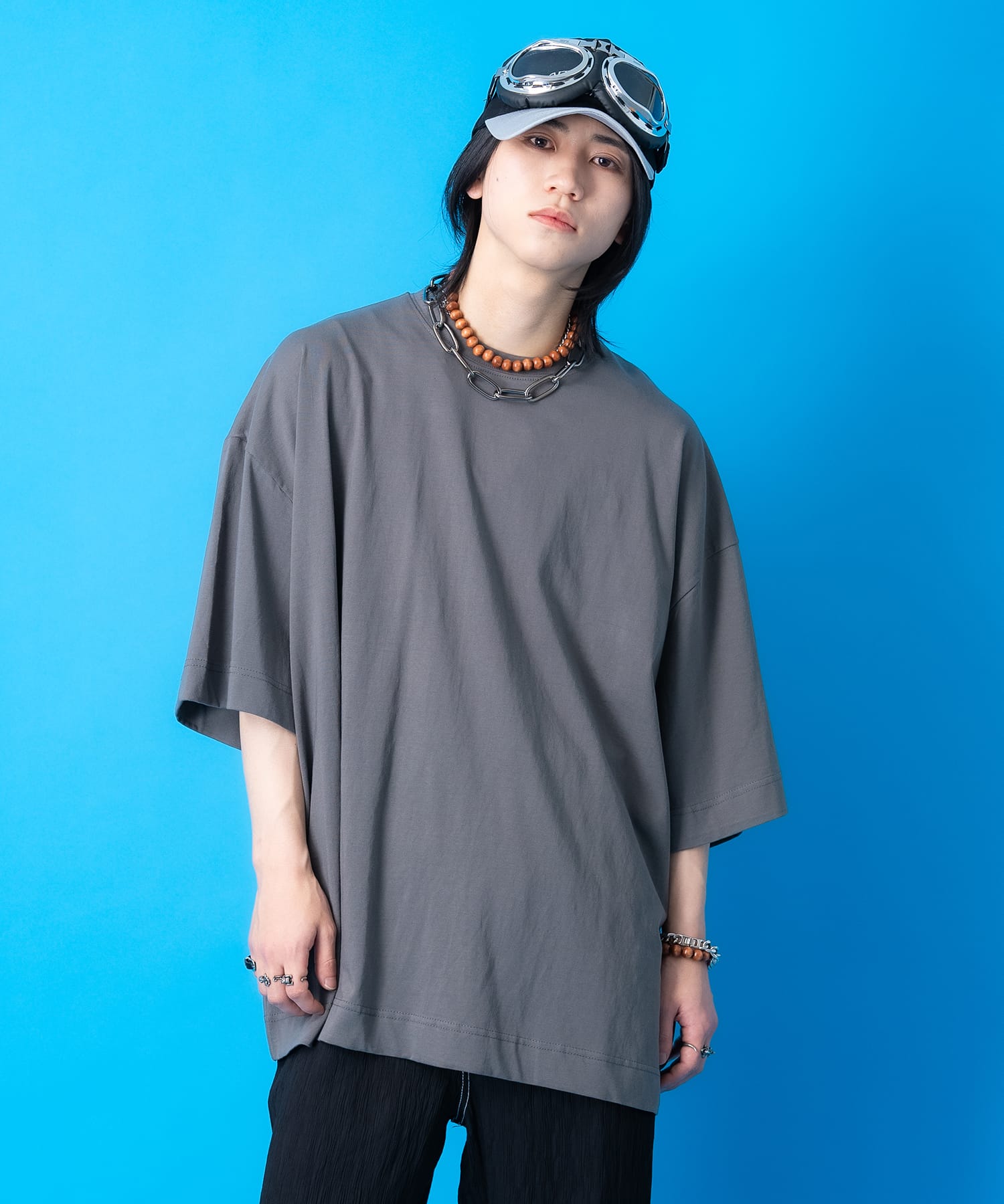 スーパーオーバーサイズTシャツ / 半袖 カットソー メンズ