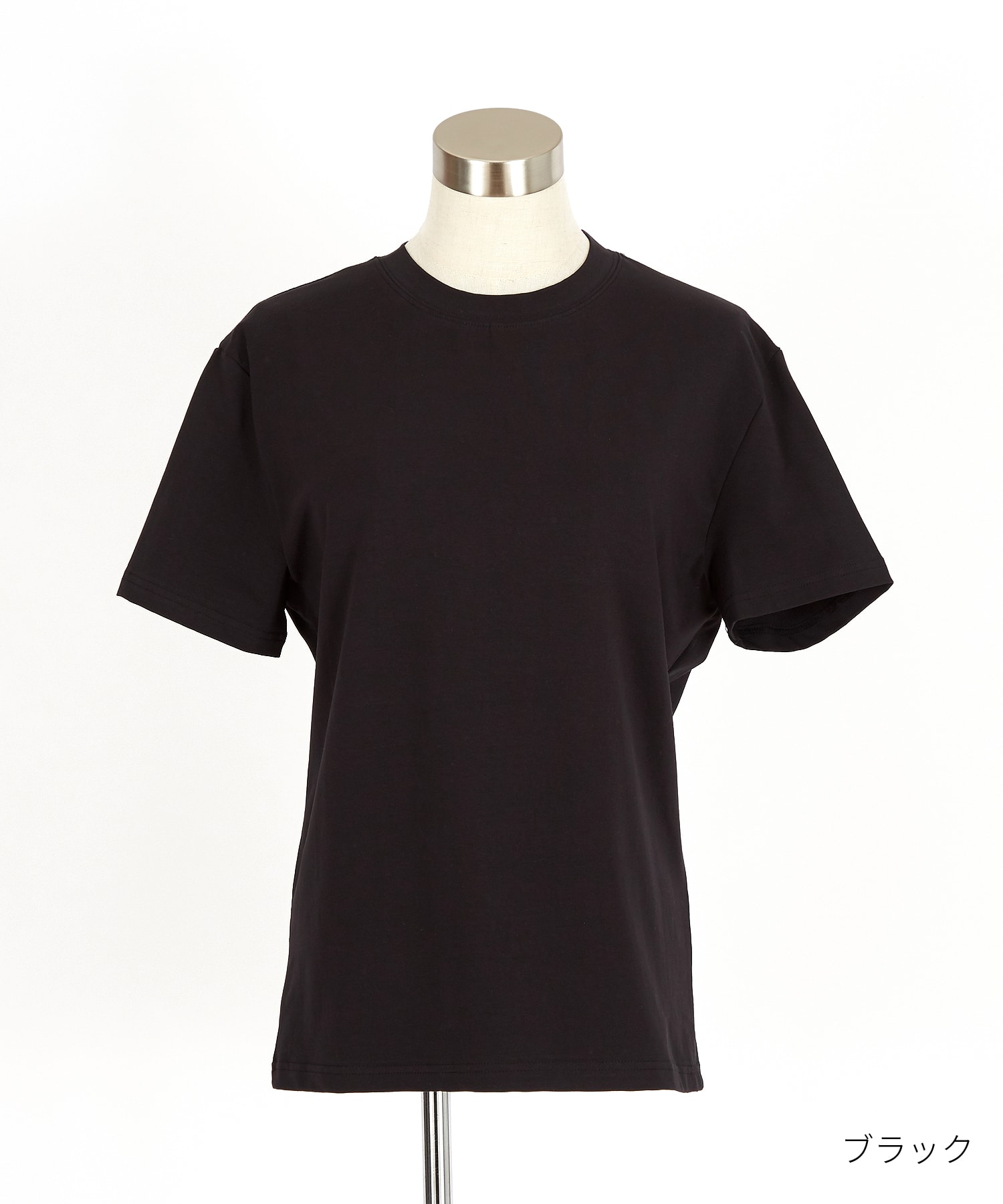 短丈スリムTシャツ / 半袖 カットソー メンズ レディース ユニセックス