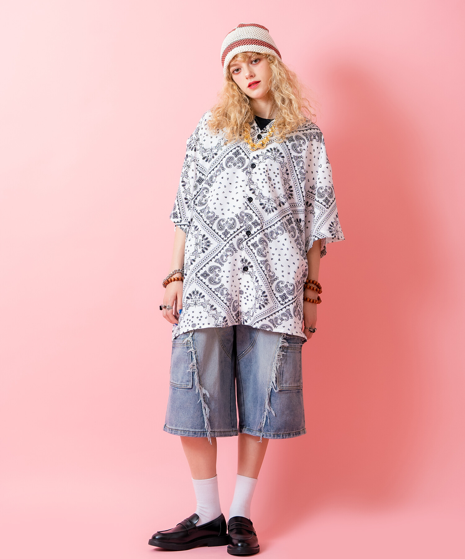 Paletown PACS オープンカラーシャツ LLサイズ Paletown PACS オープンカラーシャツ LLサイズ - メルカリ