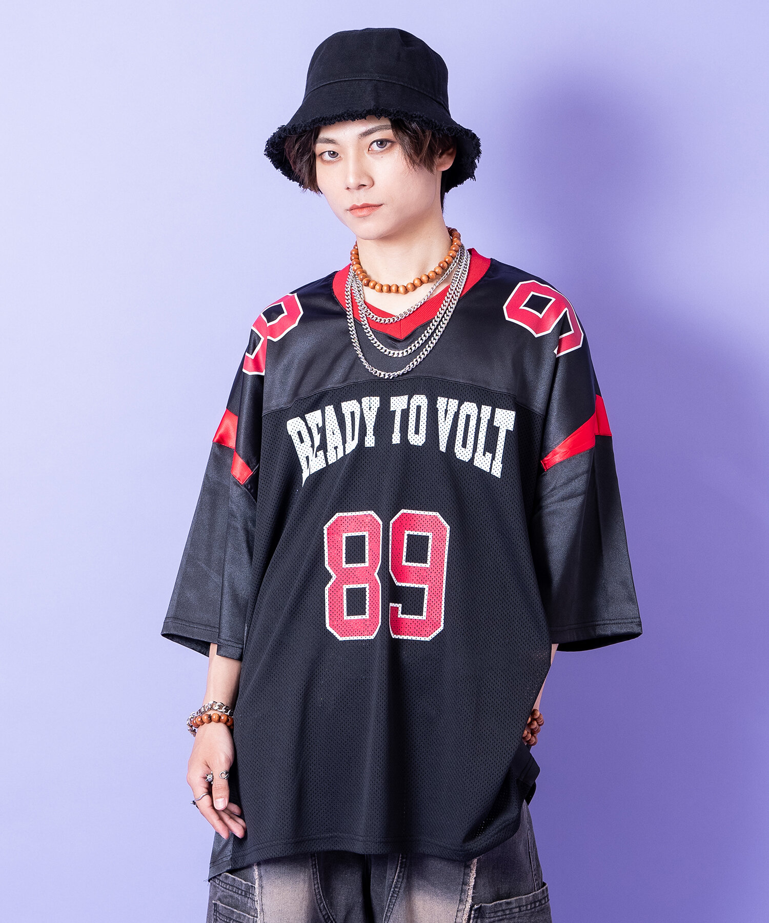 フラメンゴメッシュユニフォームtシャツ古着 古着 00年代 Majestic メッシュ ゲームシャツ フットボール