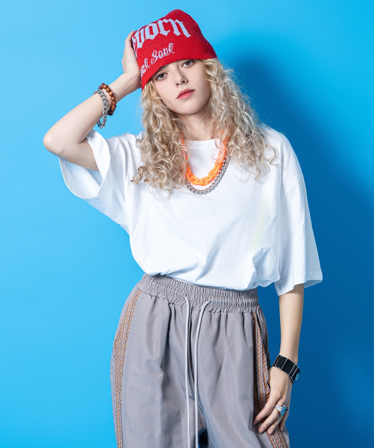 a.p.o.v. 短丈バランスオーバーサイズTシャツ