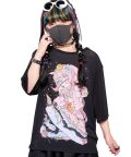 ankoROCK 七つの大罪Tシャツ/『暴食/黒江ペコリ』