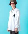 TEDDY ankoROCK ロングTシャツ/ホワイト