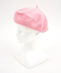【期間限定 5％OFF】 an meets zakka ソフトサマーニットベレー帽/ピンク