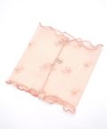 【期間限定 5％OFF】 an meets zakka チュール付け襟/ピンク