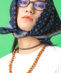 【期間限定 5％OFF】 an meets zakka 月桂樹メタルチョーカー/ブラックシルバー