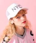 an meets zakka ＮＹＣ３Ｄロゴメッシュキャップ