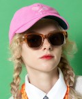 an meets zakka グラデーションワイドフレームウェリントンサングラス