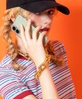 an meets zakka 【COMONONOSA(コモノノサ) 】OMOCHA CHAIN(オモチャチェーン) スマホストラップ -スクエア-