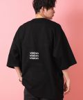 a.p.o.v.  バリエーショングラフィックビッグTシャツ/B