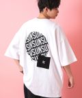 a.p.o.v. -ankoROCK's select- バリエーショングラフィックオーバーサイズTシャツ / メンズ レディース 柄 プリント カットソー ビッグシルエット/A