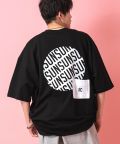 a.p.o.v. -ankoROCK's select- バリエーショングラフィックオーバーサイズTシャツ / メンズ レディース 柄 プリント カットソー ビッグシルエット/B