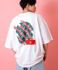 a.p.o.v. -ankoROCK's select- バリエーショングラフィックオーバーサイズTシャツ / メンズ レディース 柄 プリント カットソー ビッグシルエット/C
