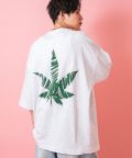 a.p.o.v. -ankoROCK's select- バリエーショングラフィックオーバーサイズTシャツ / メンズ レディース 柄 プリント カットソー ビッグシルエット/K