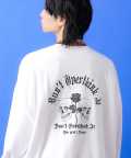 a.p.o.v.  デザインプリントオーバーサイズカットソー/スカル：ホワイト