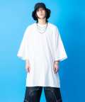 【期間限定 5％OFF】 a.p.o.v. -ankoROCK's select- モンスタービッグシルエットリバース生地Tシャツ/ホワイト