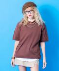 a.p.o.v.  ニットTシャツ/ブラウン