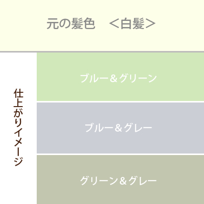 エブリ カラートリートメント 青系セット ブルー グリーン グレー