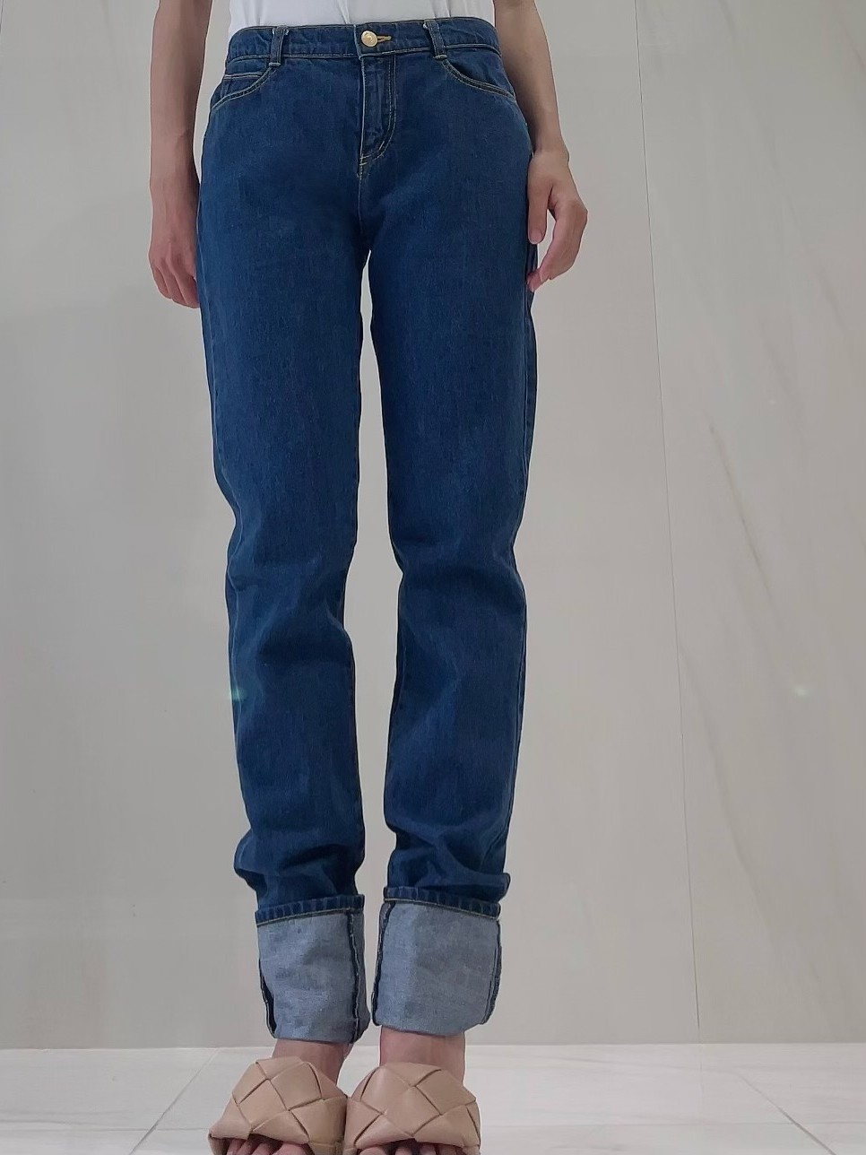 【selva secreta】BANANA denim pants(denim)
