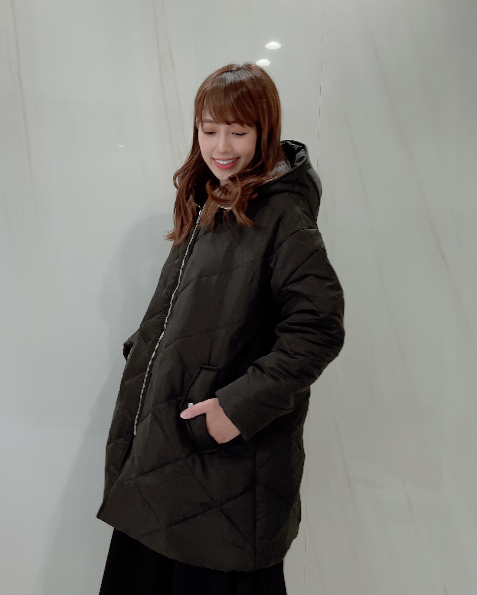 【selva secreta】SHORT  ECO DOWN COAT(black)