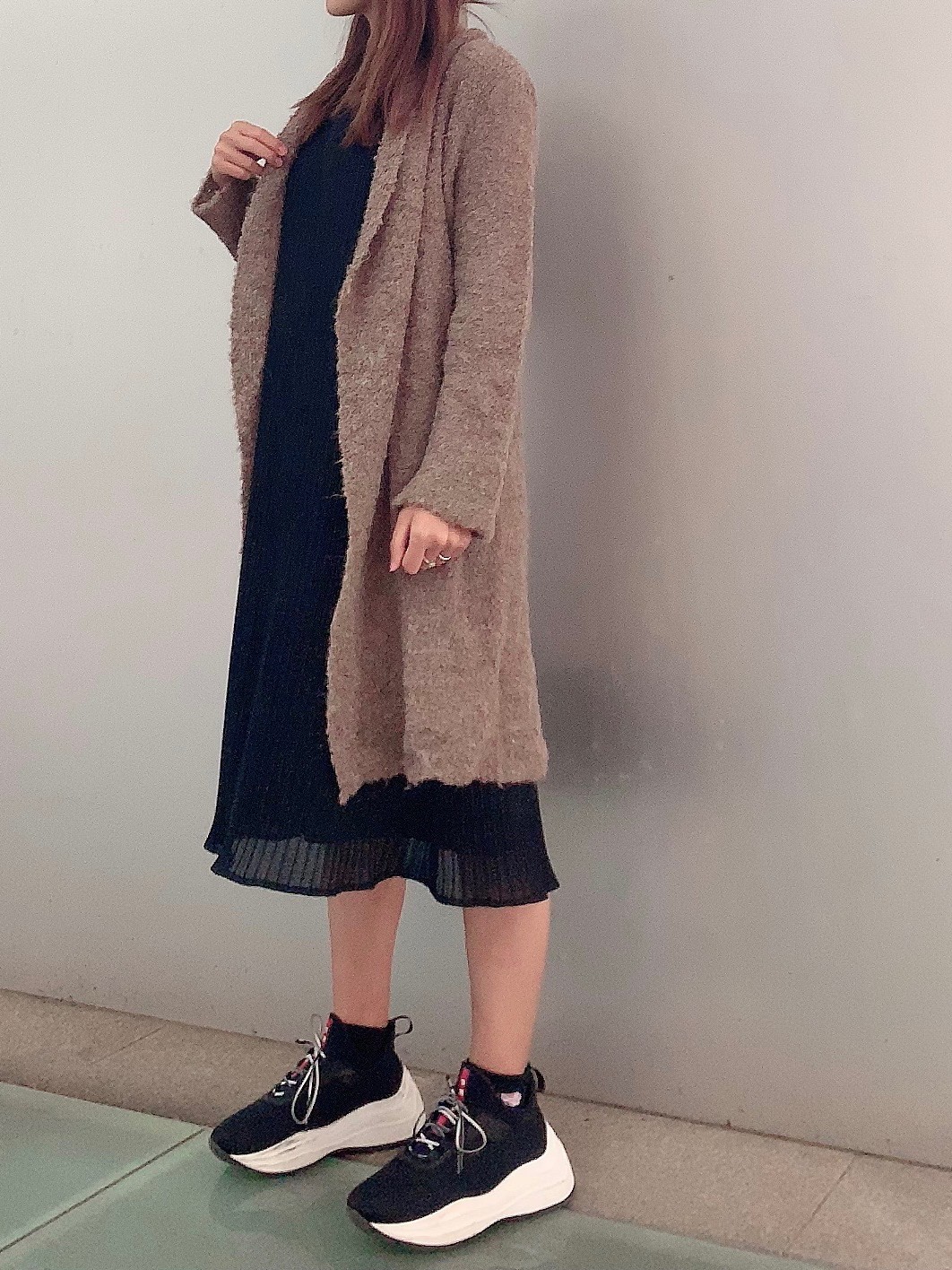 【selva secreta】ALPACA long carde(beige)