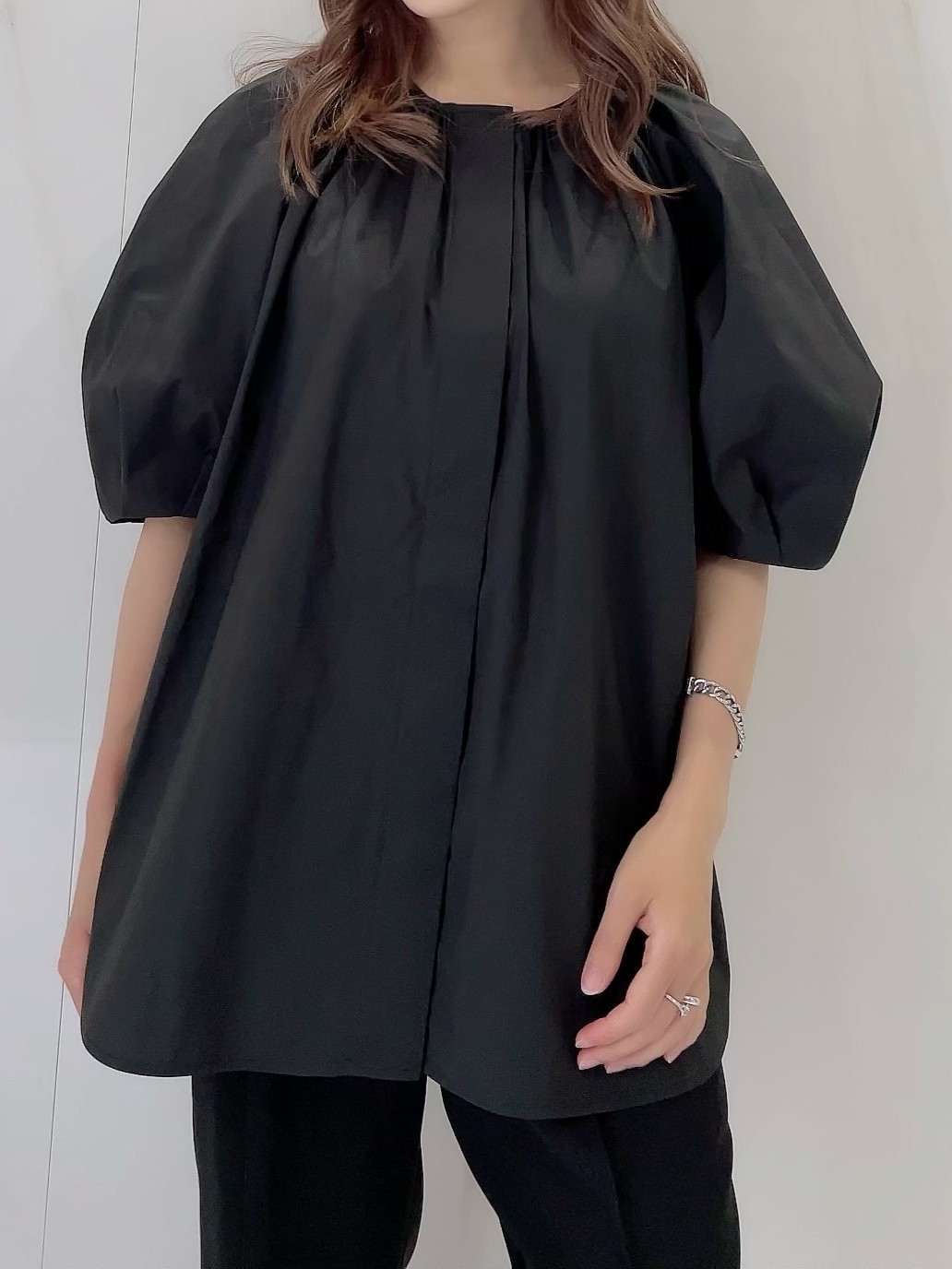 【selva secreta】Gather UVcare Shirt