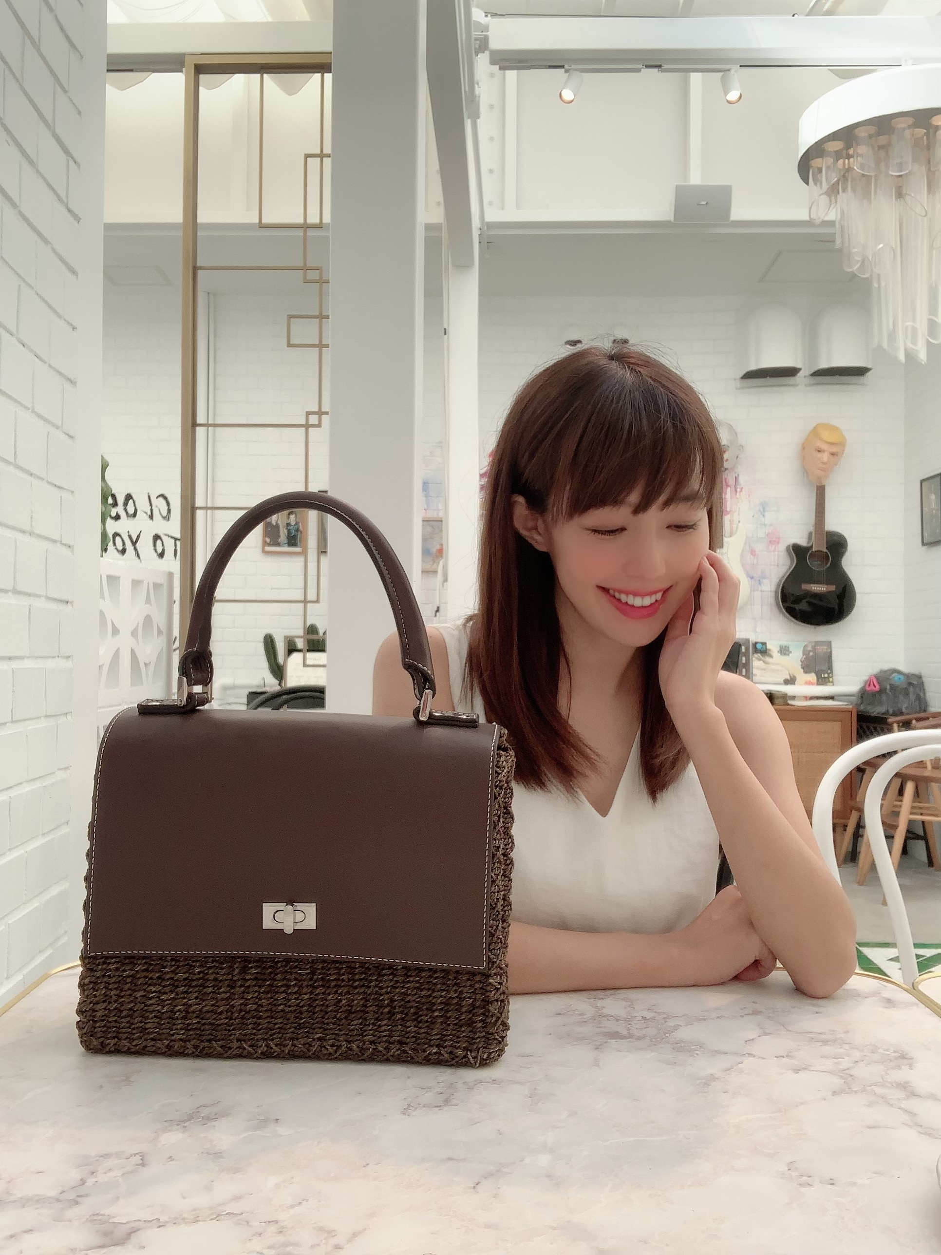 【selva secreta】 basket bag(brown)