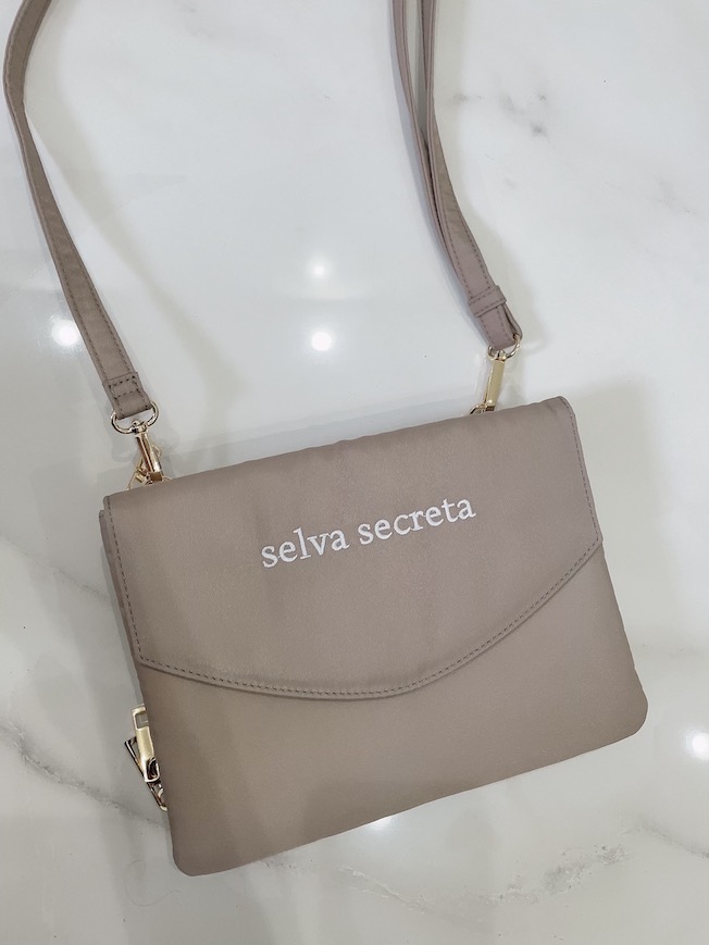 【selva secreta】3-layer Wallet BAG(greige)