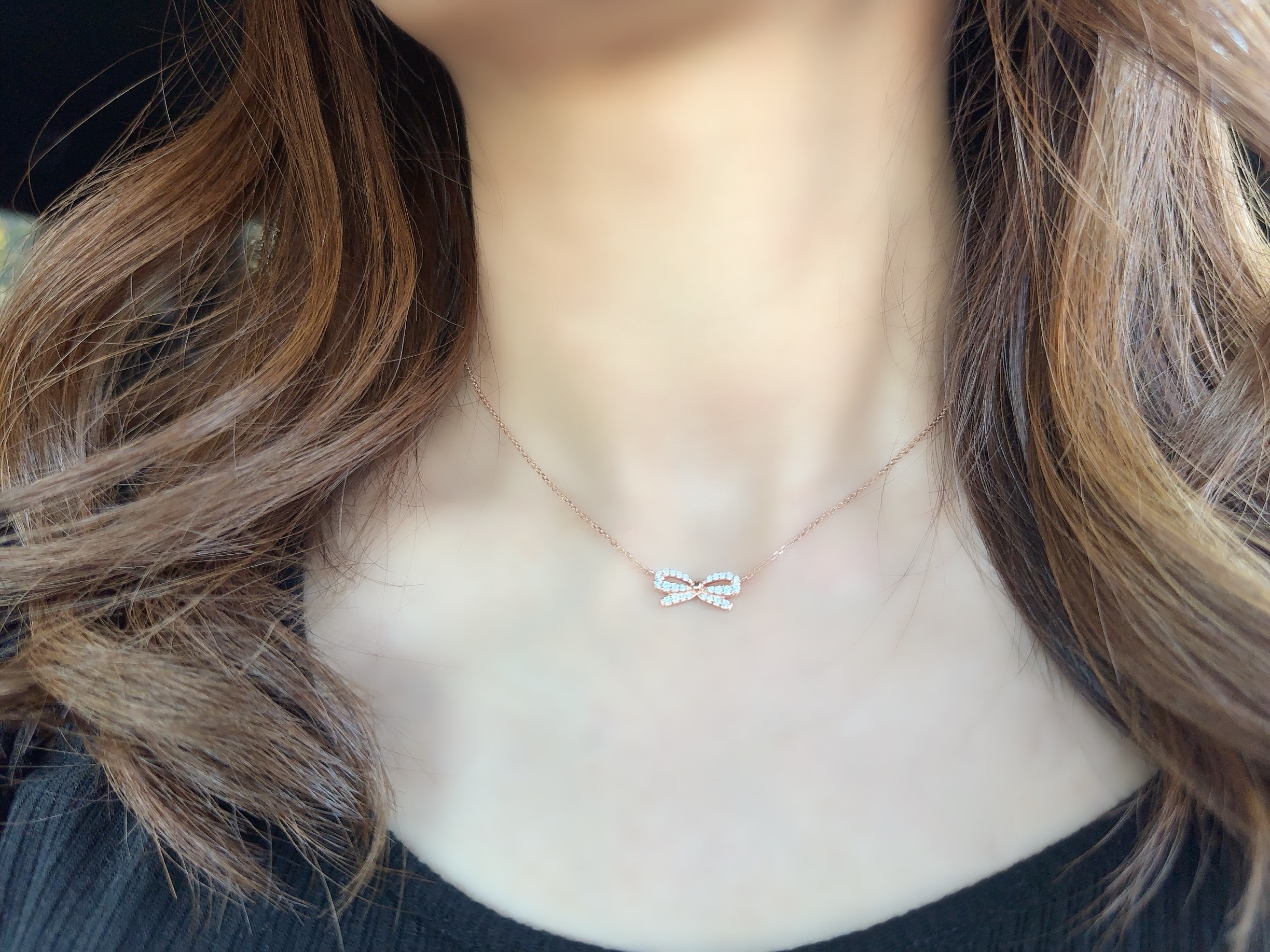 【selva secreta】【holiday collection】 Ribbon Necklace