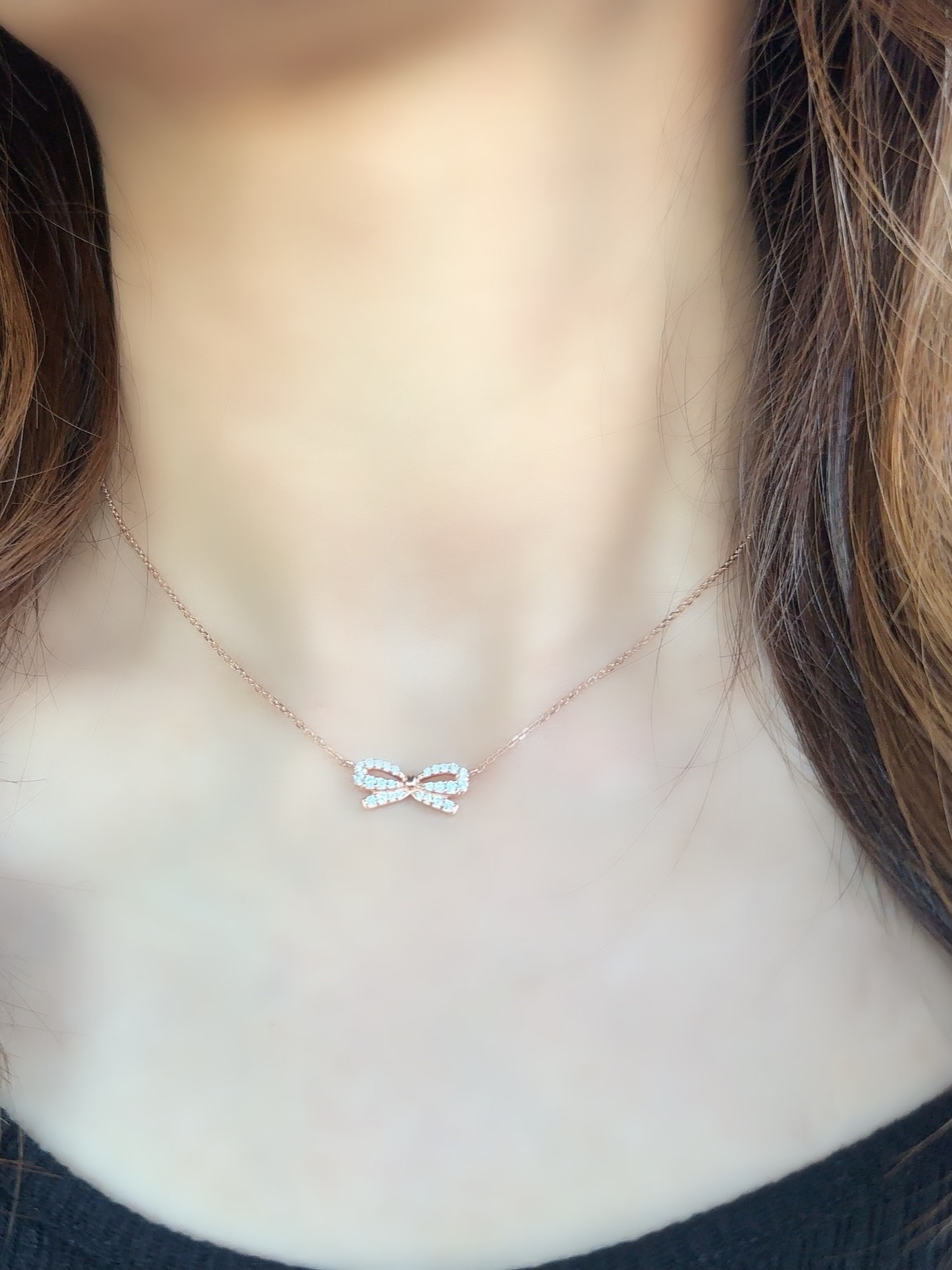 【selva secreta】【holiday collection】 Ribbon Necklace