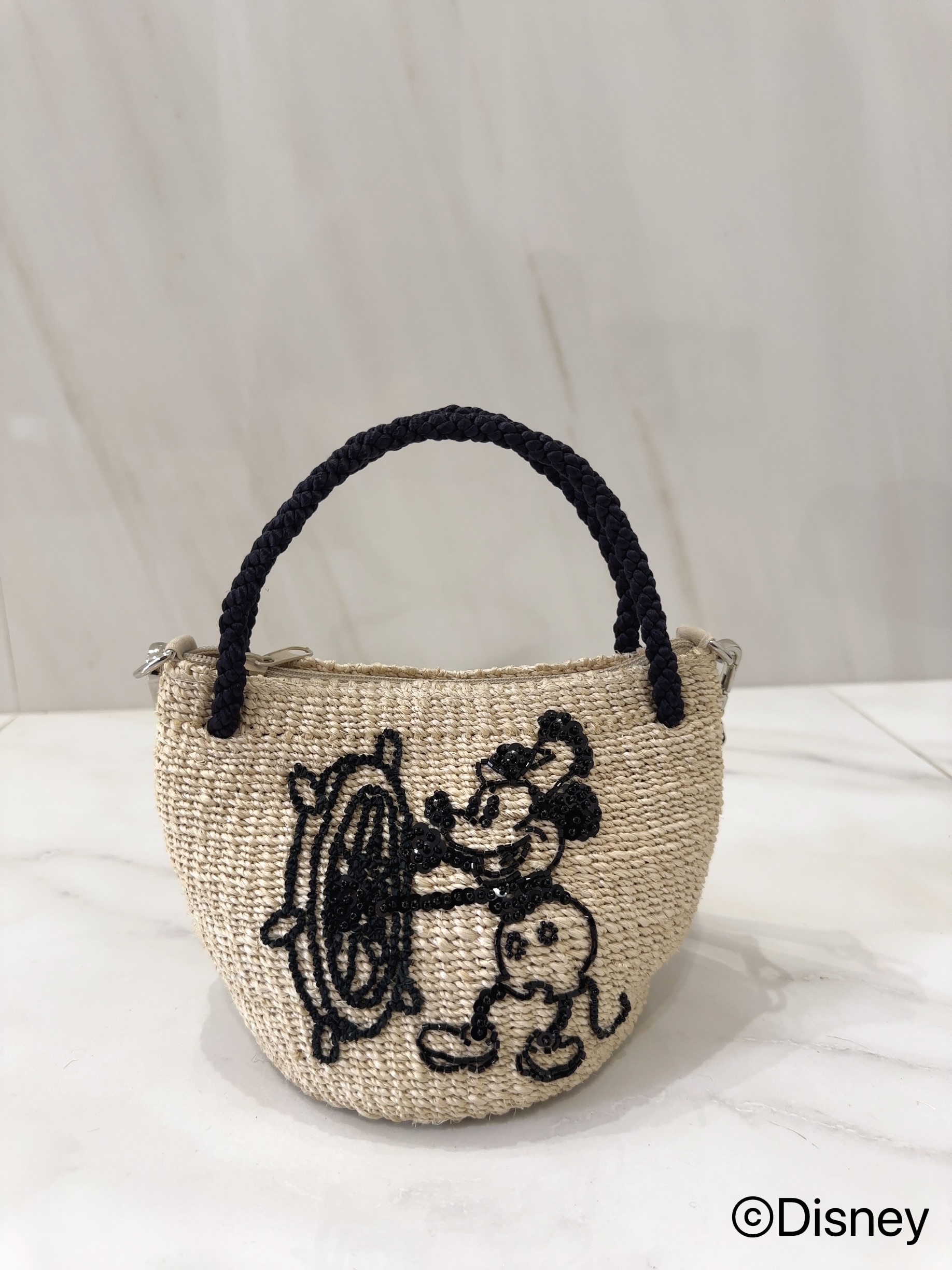 【selva secreta】Disney / Mickey Mouse / small basket bag