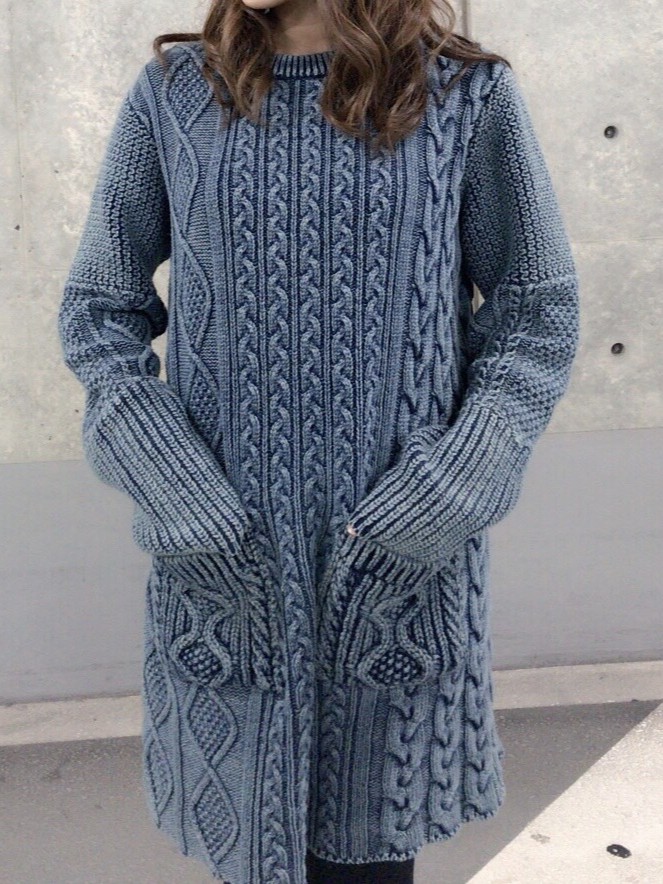 【selva secreta】DENIM  KNIT