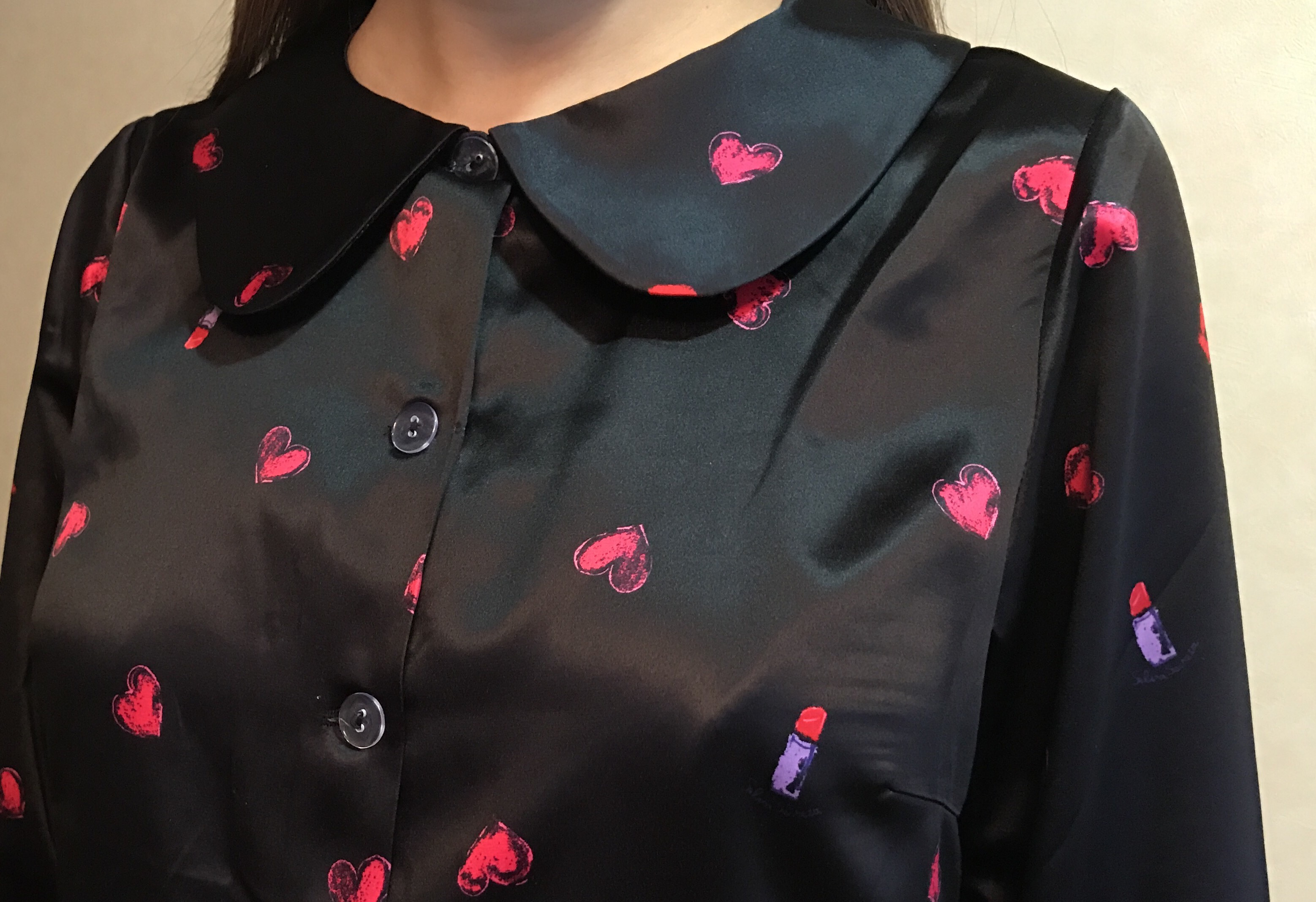 【selva secreta】LIP　ROOM WEAR(black)