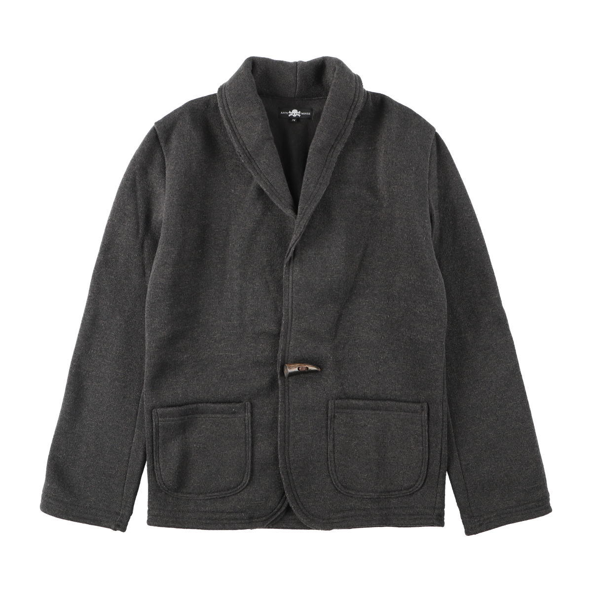 【ANTIMINSS】 Toggle Button Jacket(black)