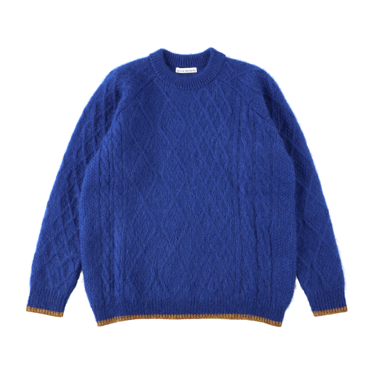 【selva secreta】WOOL KNIT(blue)