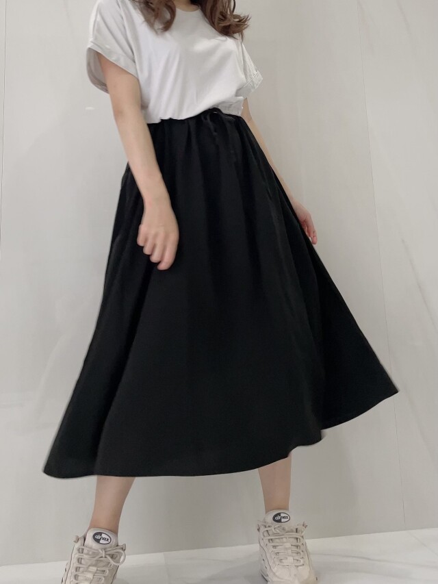 【selva secreta】CASUAL DRESS(gray×black)
