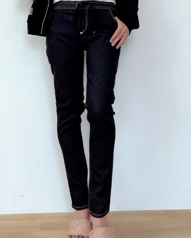 selva secreta】 STRETCH DENIM(black)