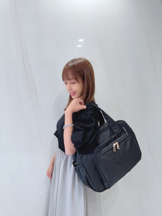 【selva secreta】Bucket tote bag(black)