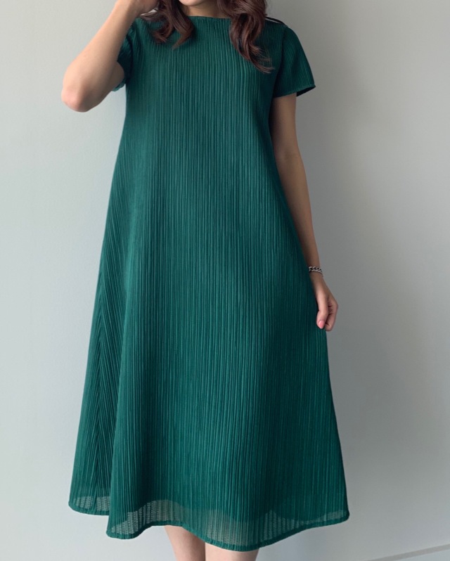 selva secreta新作side stripe Aline dress selva secreta】side stripe Aline dress