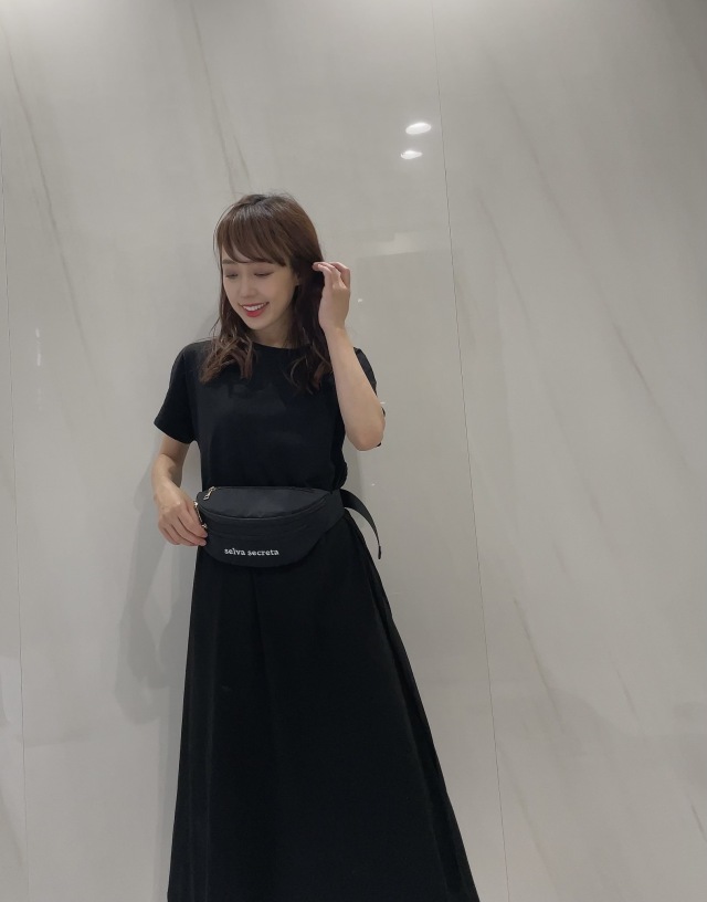 selva secreta】WAIST POUCH mini(black)